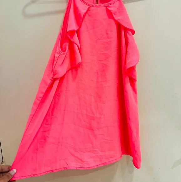 Neon pink halter neck top - Picture 14 of 15